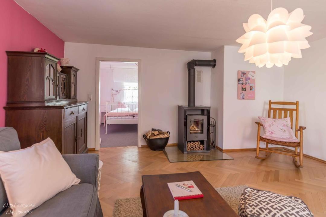 Ferienhaus S'Bunde Heisle Blaufelden Exterior foto