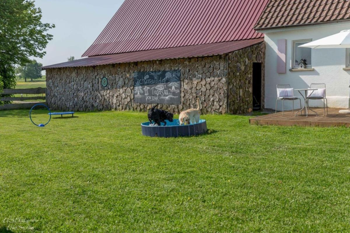 Ferienhaus S'Bunde Heisle Blaufelden Exterior foto